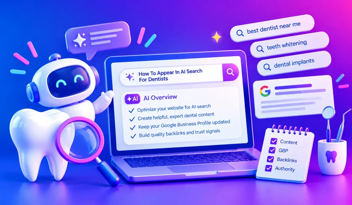 How To Appear In AI Search For Dentists